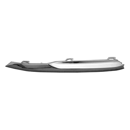 Replacement Chrome ABS Plastic Front Driver Side Bumper Cover Molding