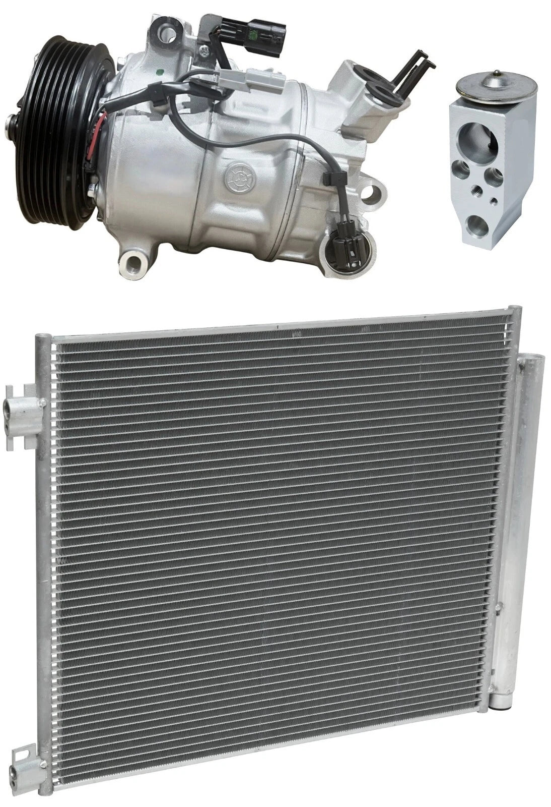 A/C Compressor Kit With Condenser for Nissan Rogue Sport 2.0L (2018–2018)
