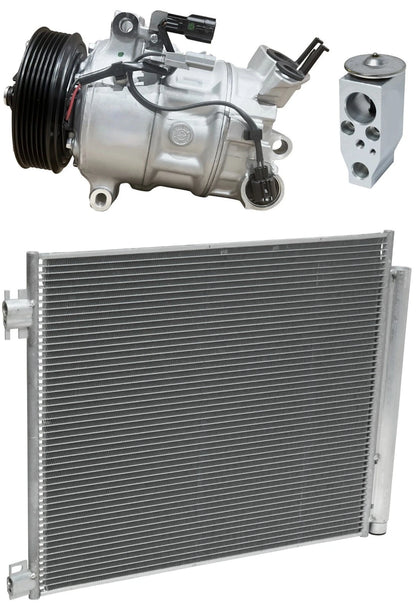 A/C Compressor Kit With Condenser for Nissan Rogue Sport 2.0L (2018–2018)