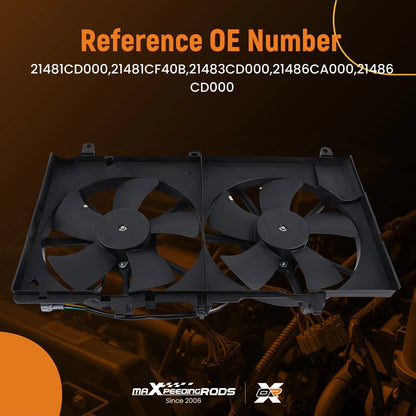 Electric Radiator Cooling Fan for Infiniti G35 (2003–2007)