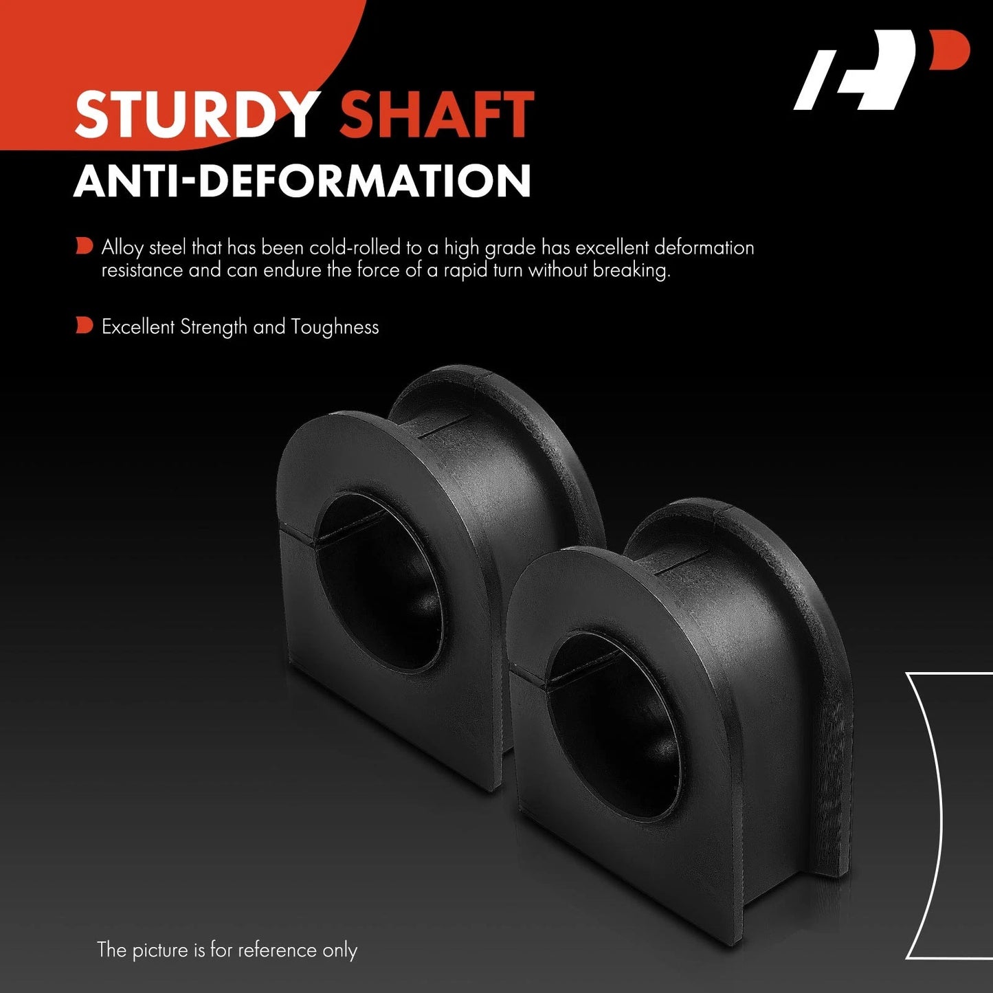 2X Front Sway Bar Bushing Kit for Chevrolet Trailblazer (2002–2009)