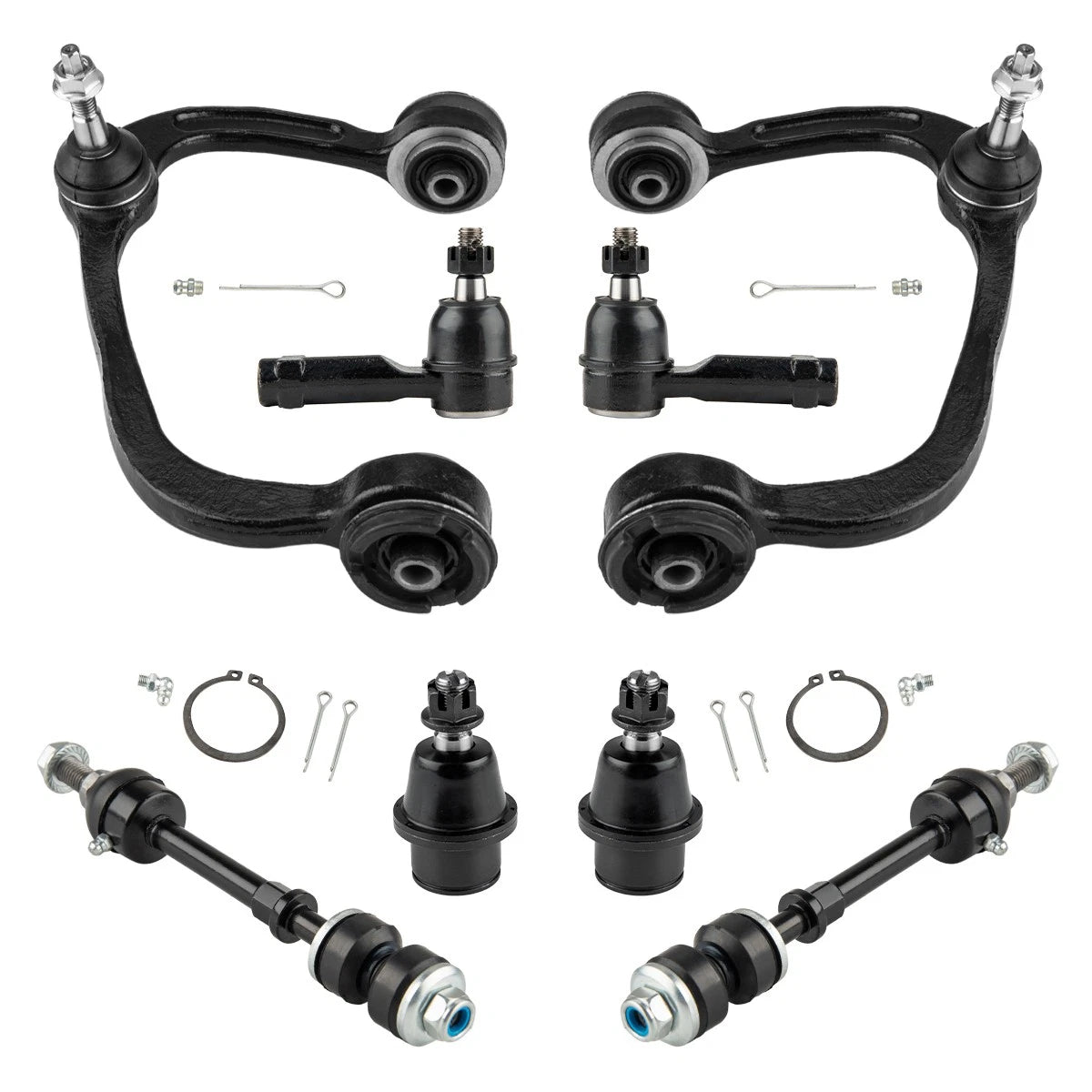 8pc Front Upper Control Arms for Ford F-150 (2005–2008) (5.4L)