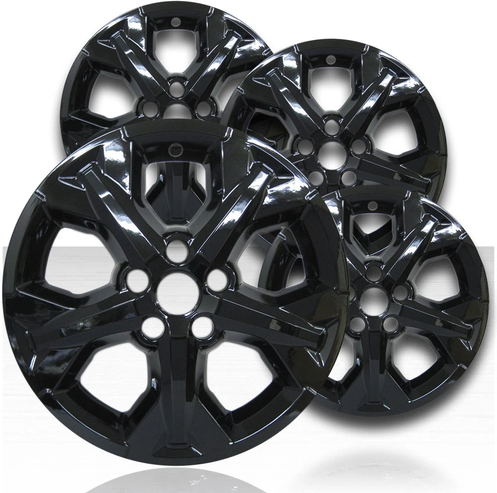 17" Gloss Black Wheel Skins for 2023 Honda HR-V (Set of 4) - QSK0843