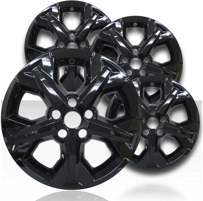 17" Gloss Black Wheel Skins for 2023 Honda HR-V (Set of 4) - QSK0843
