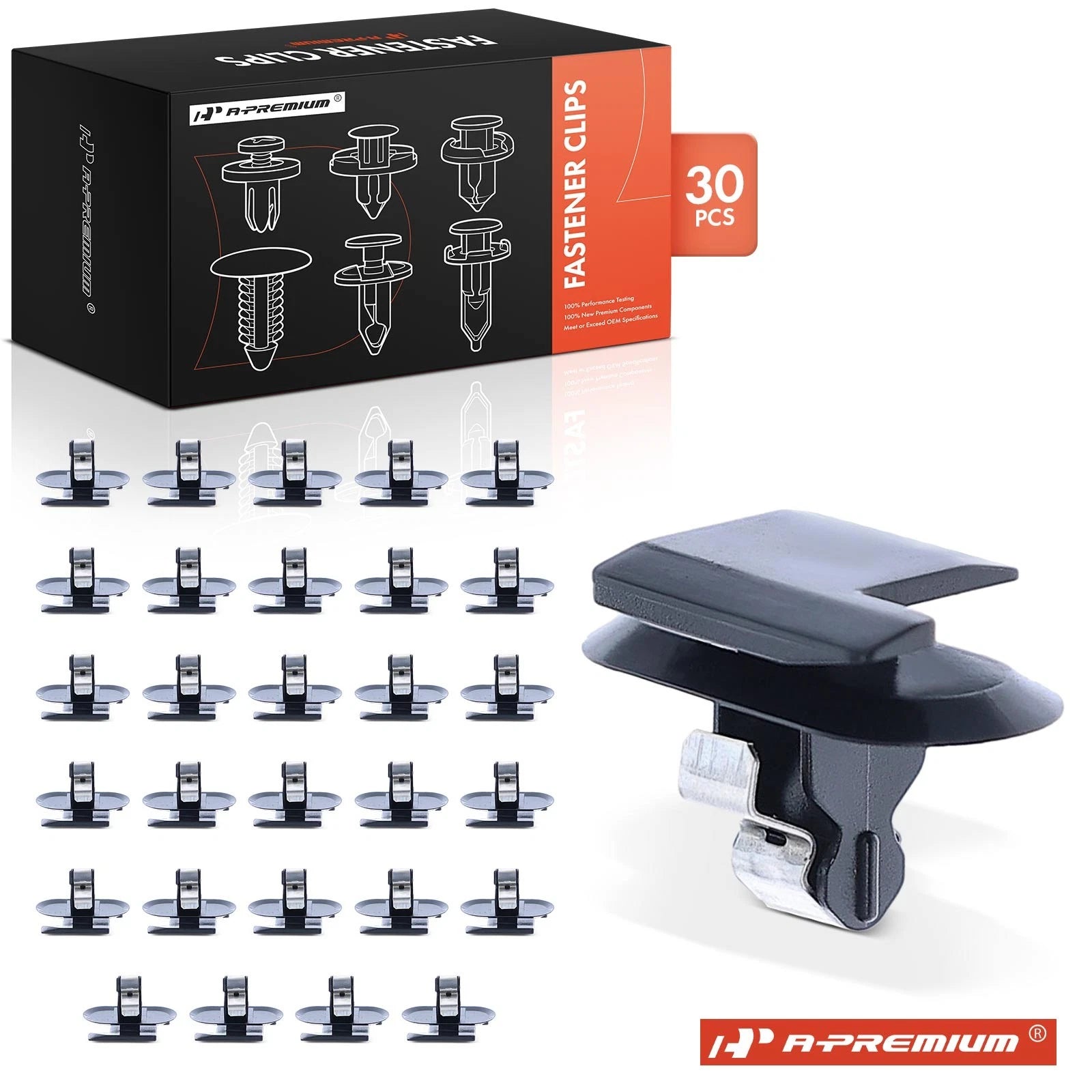 30Pcs Windshield Pillar & Trunk Trim Clips for Chevy