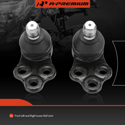 2X Front Lower Side Ball Joint for Chevrolet Spark (2016–2022)