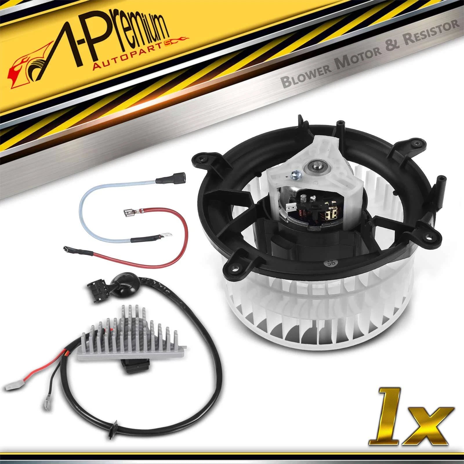 A/C Blower Motor & Resistor for Mercedes-Benz W210 E320 (1996–2002)