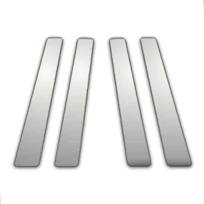4Pc Chrome Pillar Post Covers for Toyota RAV4 (2007–2013)