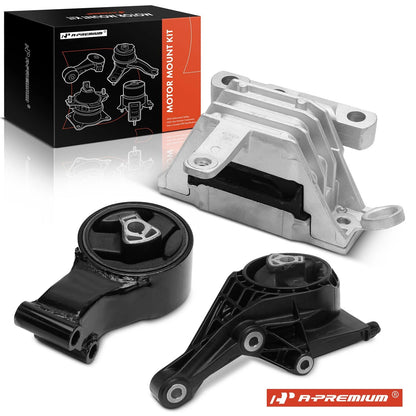 3X Engine Motor & Transmission Mount for Chevrolet Malibu (2014)