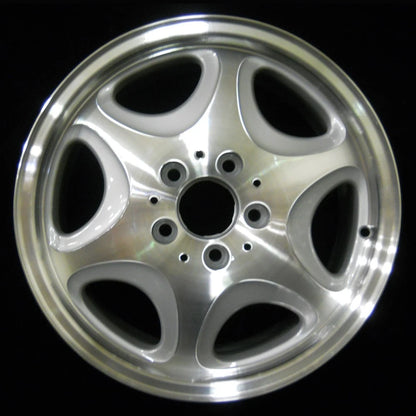 16x7.5 Factory Wheel Bright Fine Metallic Silver for Mercedes C280 (1997–2000)