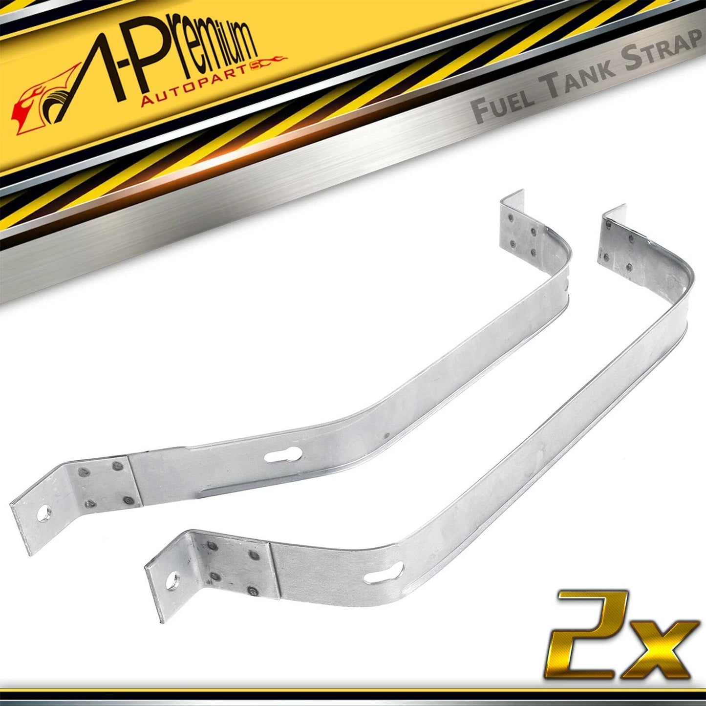 2X Fuel Tank Strap for Chevy Aveo (2004–2017) Aveo5 (2006–2011)