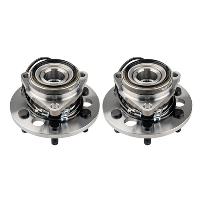 Front Wheel Hub Assembly Pair for 1995-1998 Chevy K1500 & GMC K1500 (1995–1998)