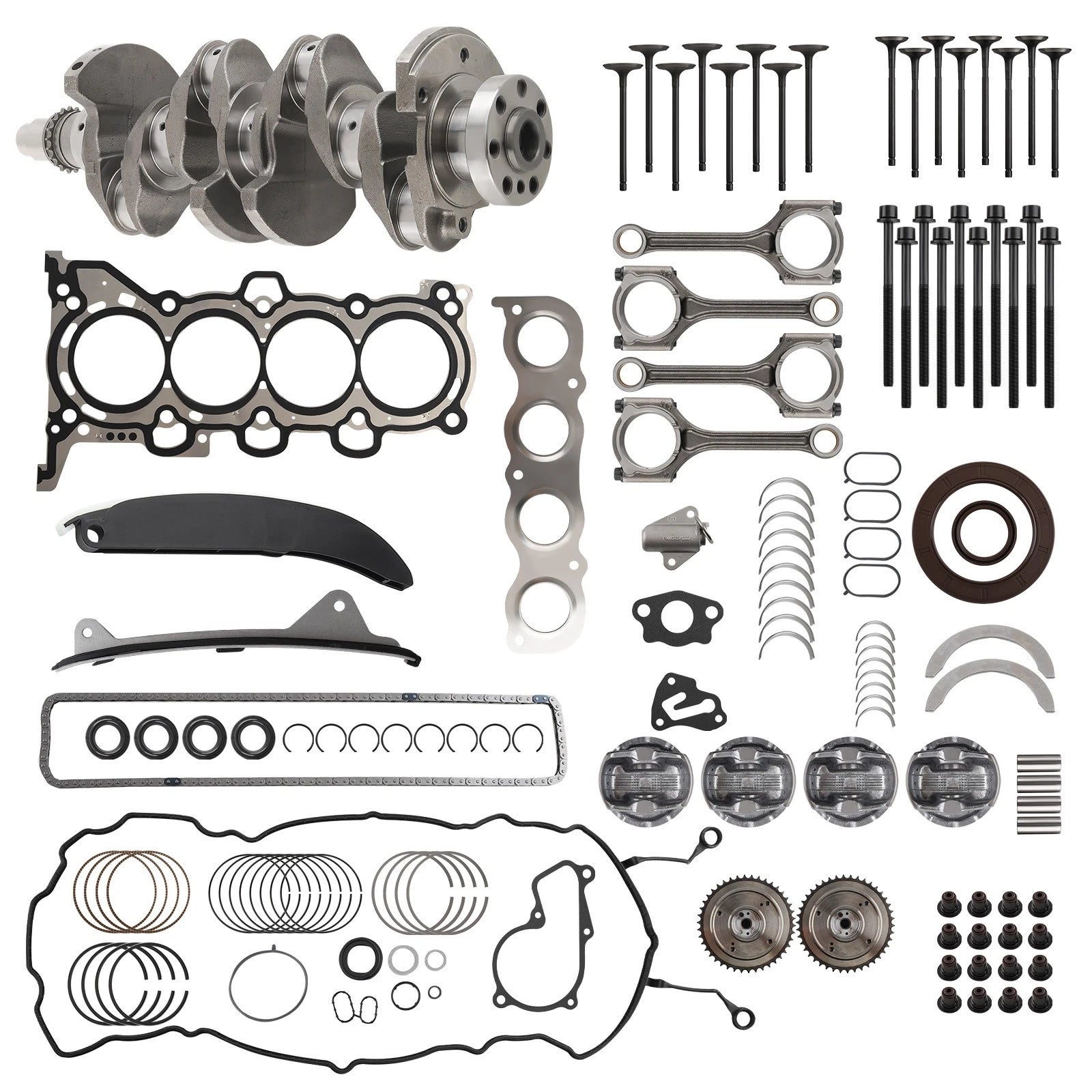 Engine Rebuild Overhaul Kit for Hyundai Tucson Kia Soul (2014–2019)