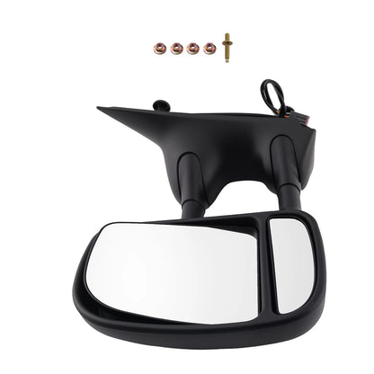 Black Towing Left Side Mirror for Ford E-150 E-350 (2009–2014)