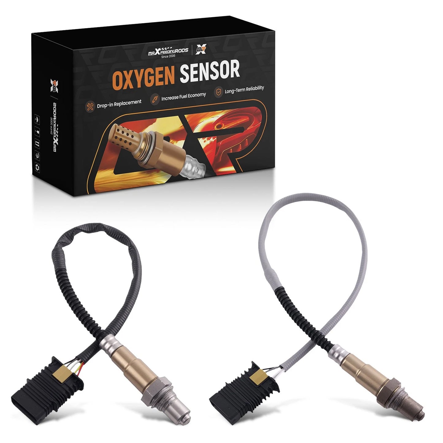2-Pack O2 Oxygen Sensors for BMW X3 320i xDrive (2013–2016)