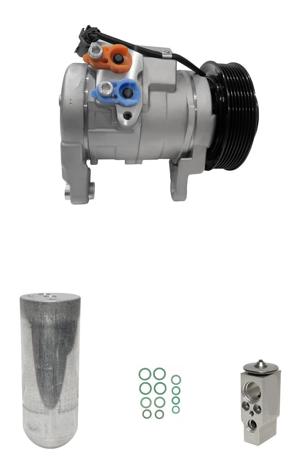 AC Compressor Kit with Receiver Drier for Dodge Durango 5.7L (2008–2010)