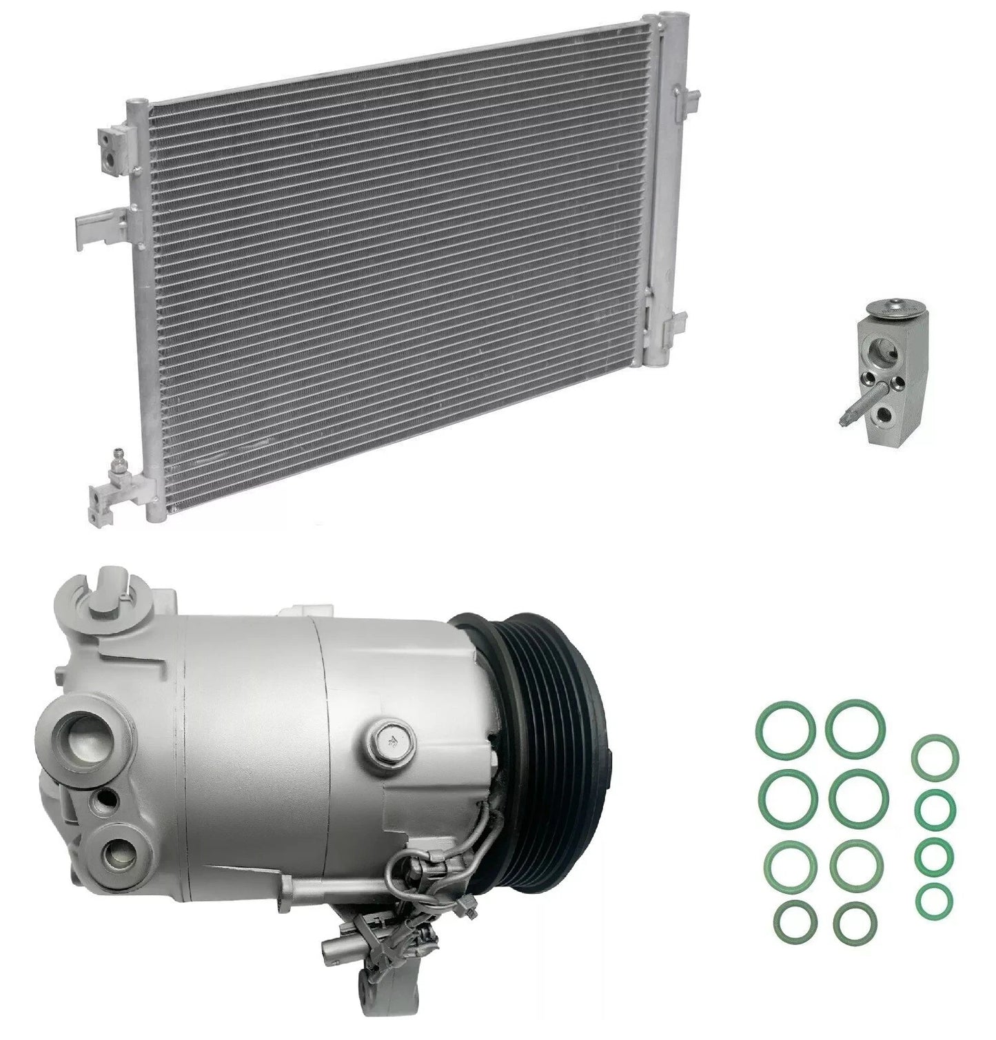 A C Compressor Kit With Condenser for Cadillac XTS 3.6L (2018–2019)