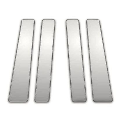 4pc Luxury Chrome Pillar Trim for Nissan Titan King Cab (2004–2012)