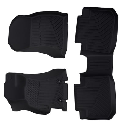 All Weather TPE Carpet Floor Mats for Subaru Forester (2014–2018) Black