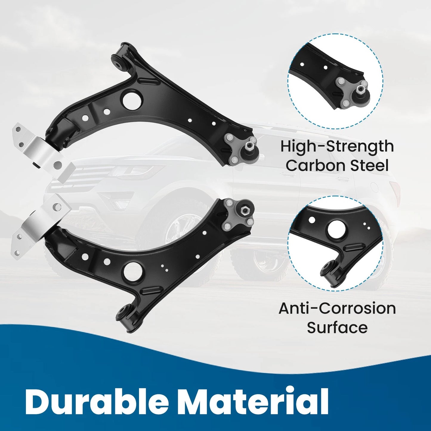 Front Lower Control Arm & Ball Joint for Volkswagen Jetta (2005–2014)