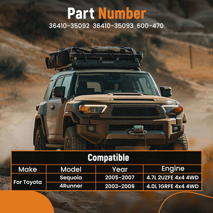 Front Transfer Case Actuator for Toyota Sequoia 4Runner (2003–2009)