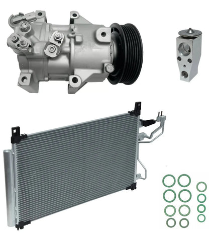 A/C Compressor Kit With Condenser for Hyundai Sonata 2.4L (2015–2019)