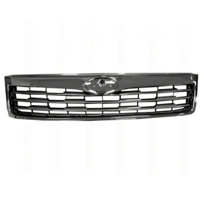 Replacement Gray Chrome Plastic Front Grille For 2009-2010 Subaru Forester