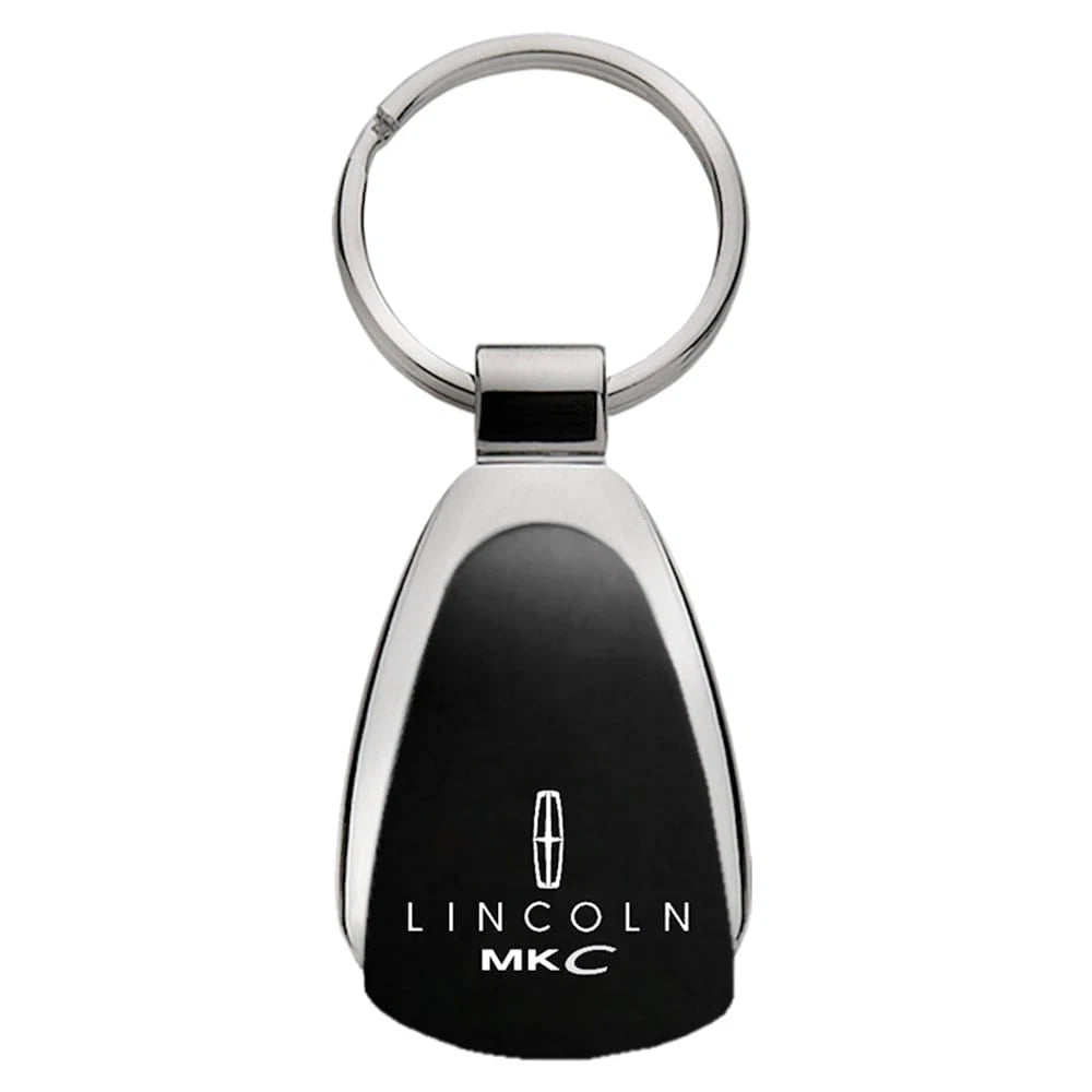 Black Teardrop Keychain - Officially Licensed for Lincoln MKC