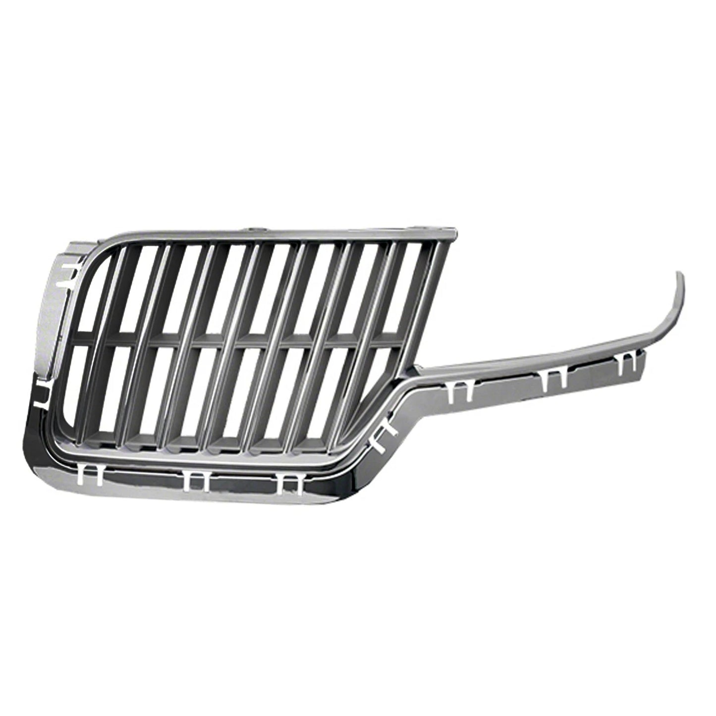 ABS Plastic Driver Side Front Grille Replacement Silver Chrome for Honda CRV (2012–2016)