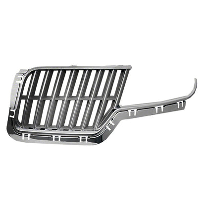 ABS Plastic Driver Side Front Grille Replacement Silver Chrome for Honda CRV (2012–2016)