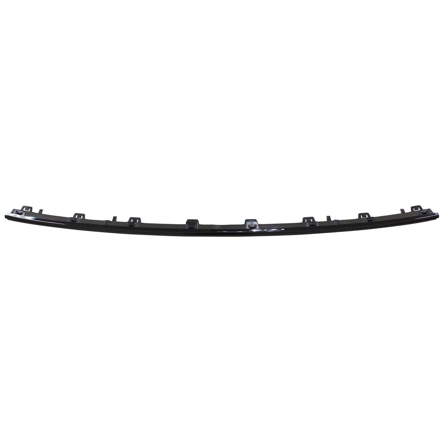 Replacement Black ABS Plastic Front Center Bumper Cover Molding