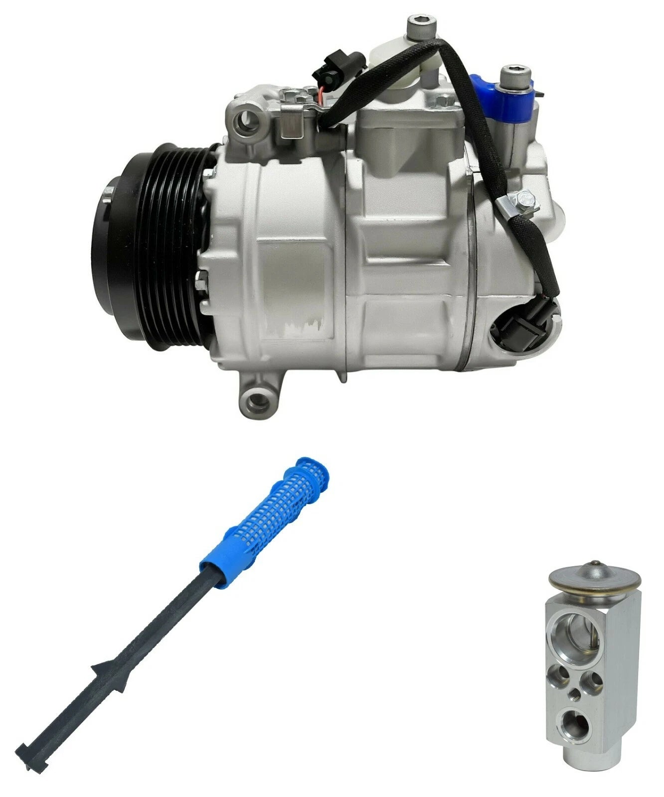 AC Compressor Kit Replacement for Mercedes Benz C320 3.2L (2005–2005)
