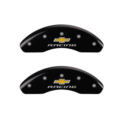 Gloss Black Front Racing Caliper Covers for 2012–2020 Chevrolet Sonic