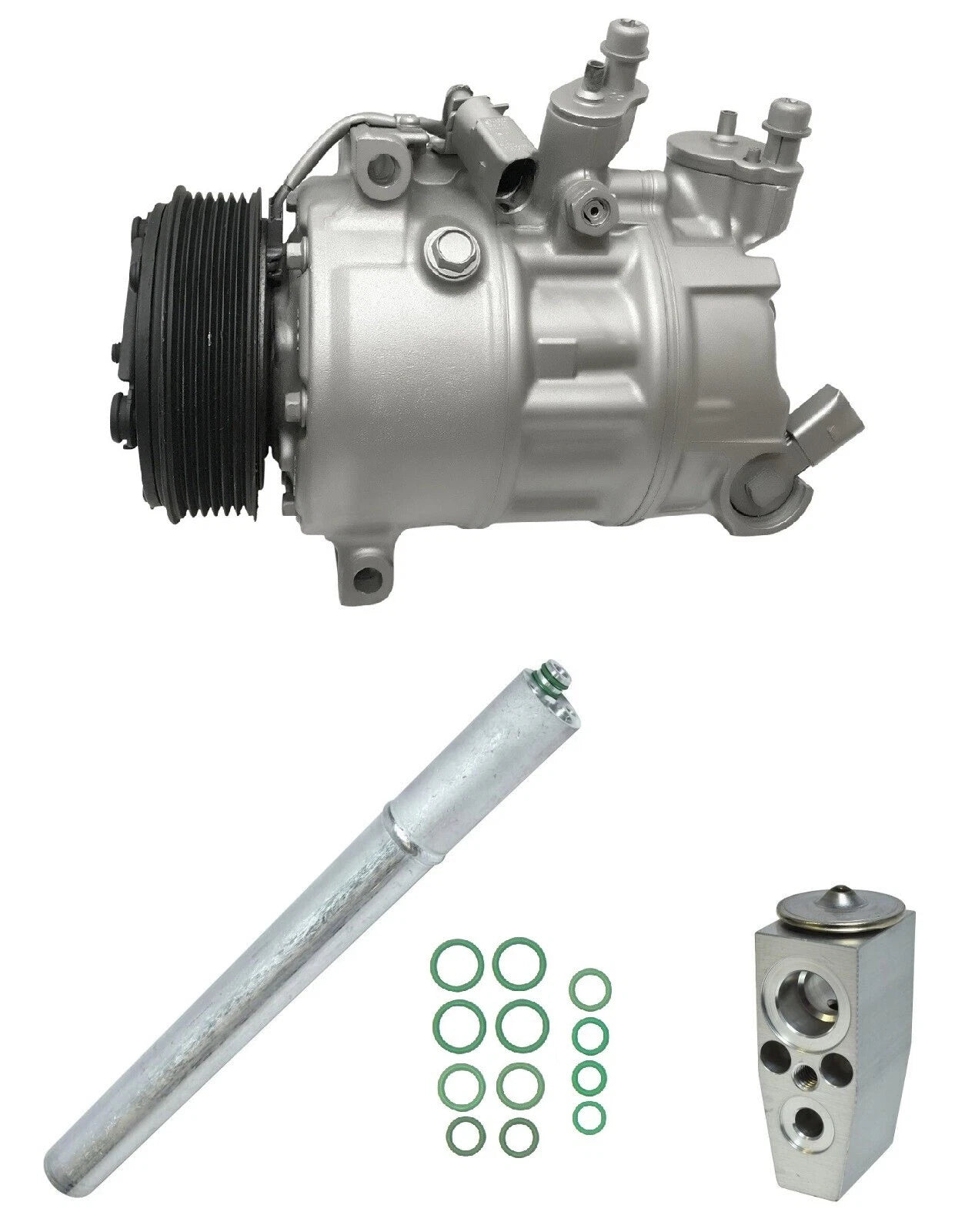A/C Compressor Kit Replacement for Volkswagen Beetle 1.8L (2017–2017)
