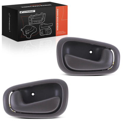 2X Rear Interior Door Handle for Chevy Prizm (1998–1999) Sedan 4-Door