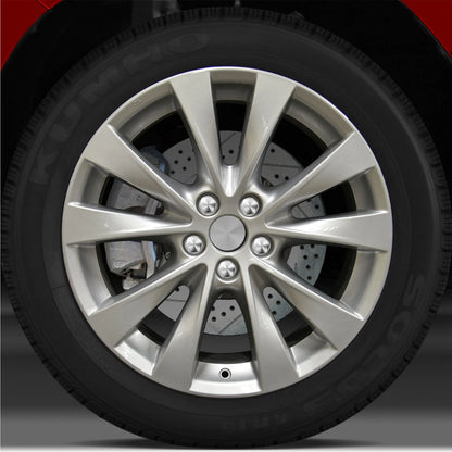 19x7.5 Factory Wheel (Bright Medium Silver) For 2013-2015 Toyota Venza