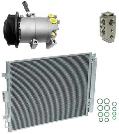 AC Compressor Kit With Condenser for Kia Soul 1.6L (2011–2016)