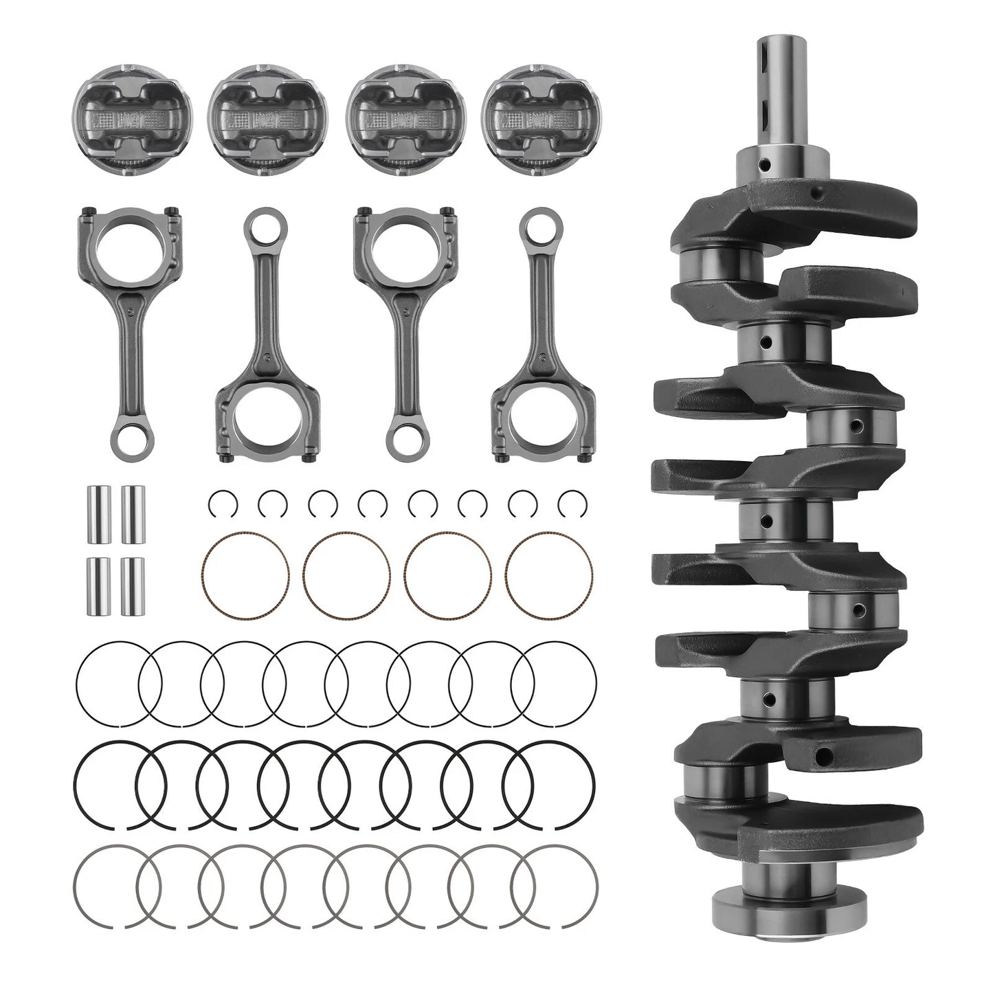 Crankshaft, Connecting Rod & Piston Kit for Hyundai Sonata Kia Optima (2009–2014)