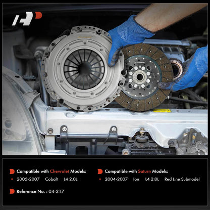 Clutch Kit for Saturn Ion (2004–2007) & Chevy Cobalt (2005–2007) L4 2.0L