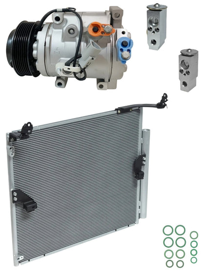 AC Compressor Kit With Condenser for Lexus GX460 4.6L (2010–2015)