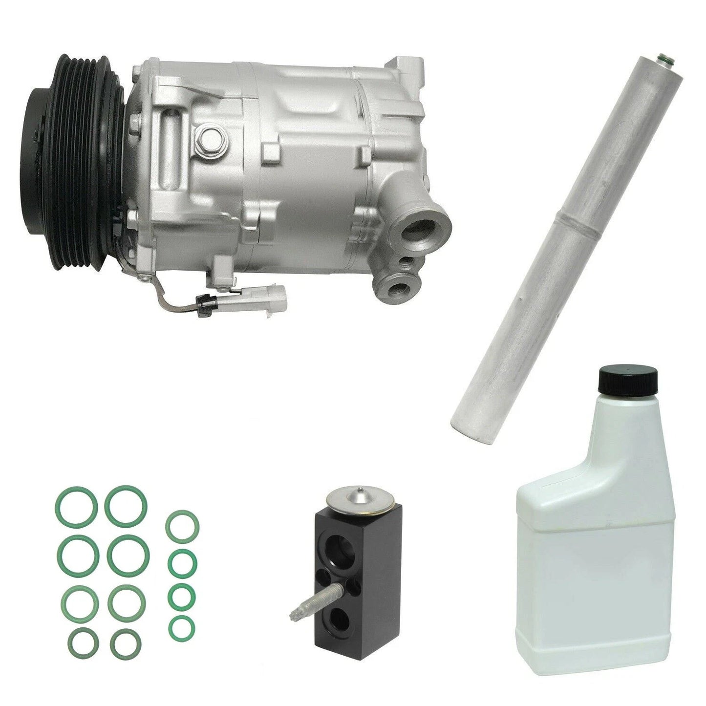 A C Compressor Kit Replacement for Saturn Sky Pontiac Solstice (2006–2010)