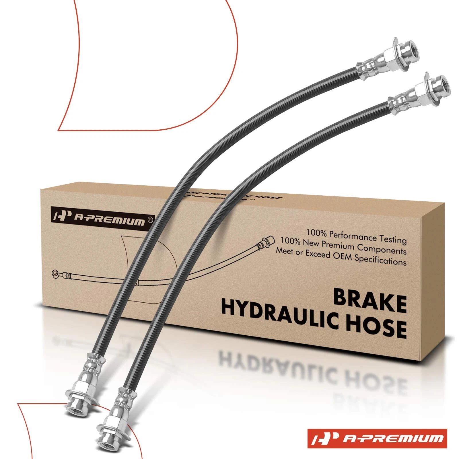 2X Rear Brake Hydraulic Hose for Chevy Venture (1997–2005) Pontiac Olds