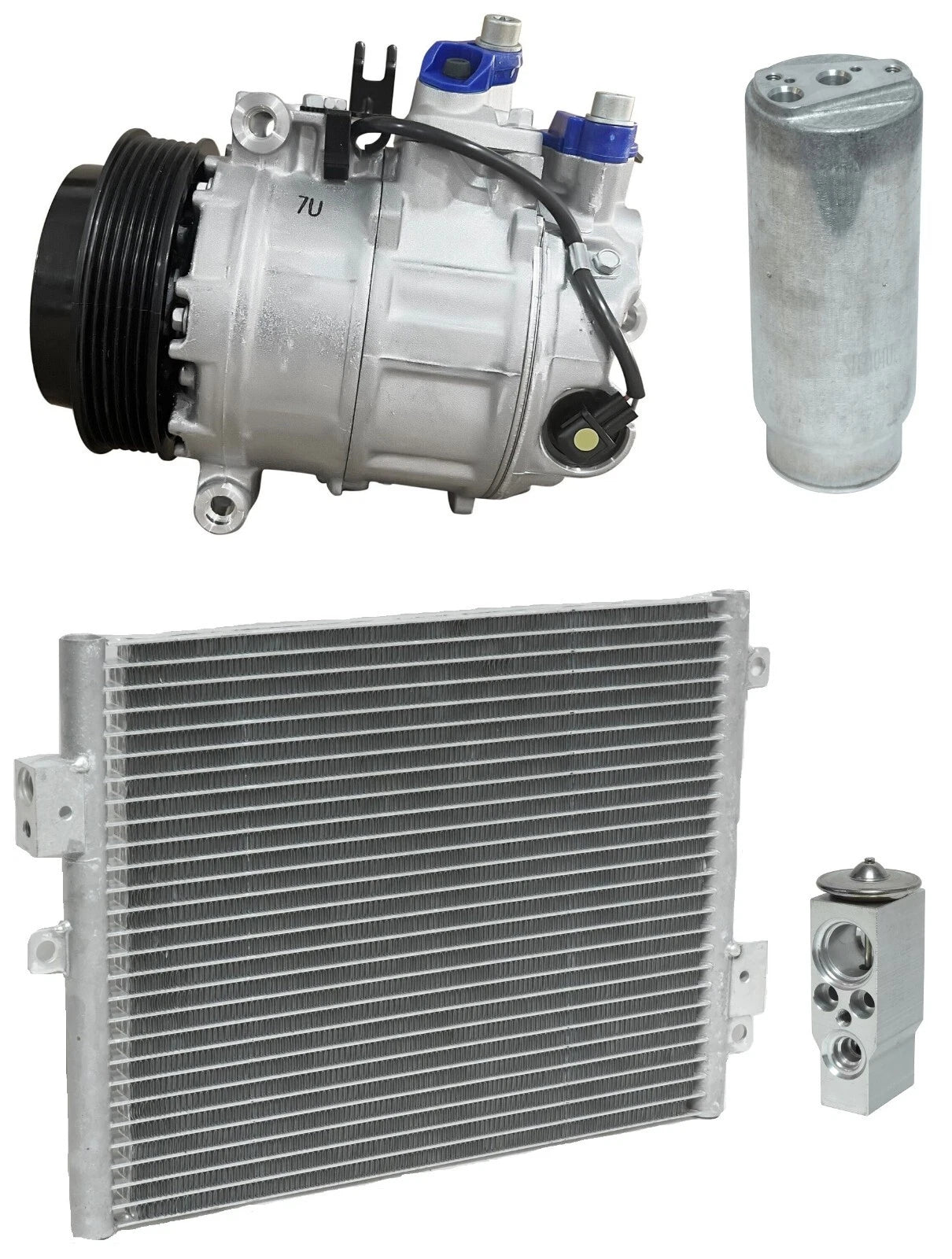 AC Compressor Kit With Condenser for Porsche Cayman (2012–2016)