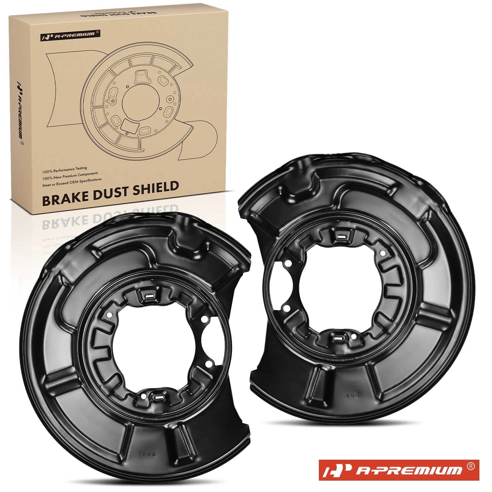 2Pcs Rear Brake Dust Shield for Mercedes-Benz W211 W219 (2003–2009)