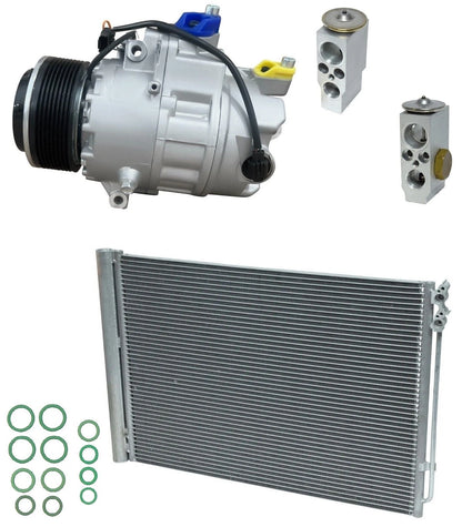 AC Compressor Kit With Condenser for BMW 740Li 3.0L (2012–2015)