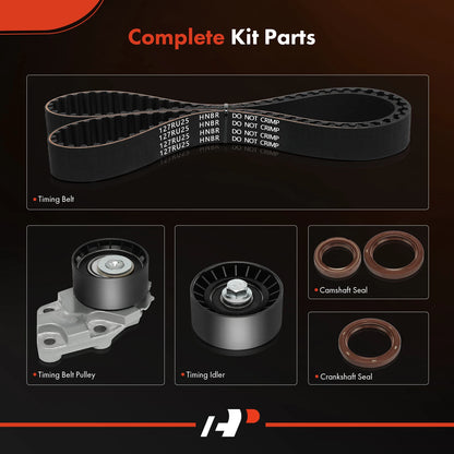 6x Timing Belt Kit for Chevy Aveo 2004–2011