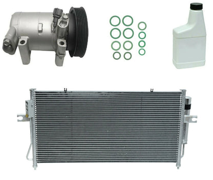 A/C Compressor Kit Replacement with Condenser for Nissan (2005–2015)