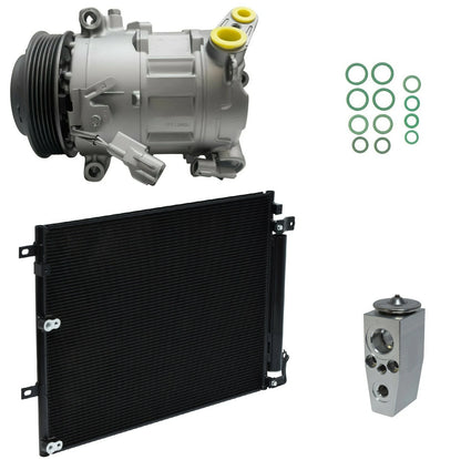 AC Compressor Kit With Condenser for Jeep Cherokee 3.2L (2016–2017)