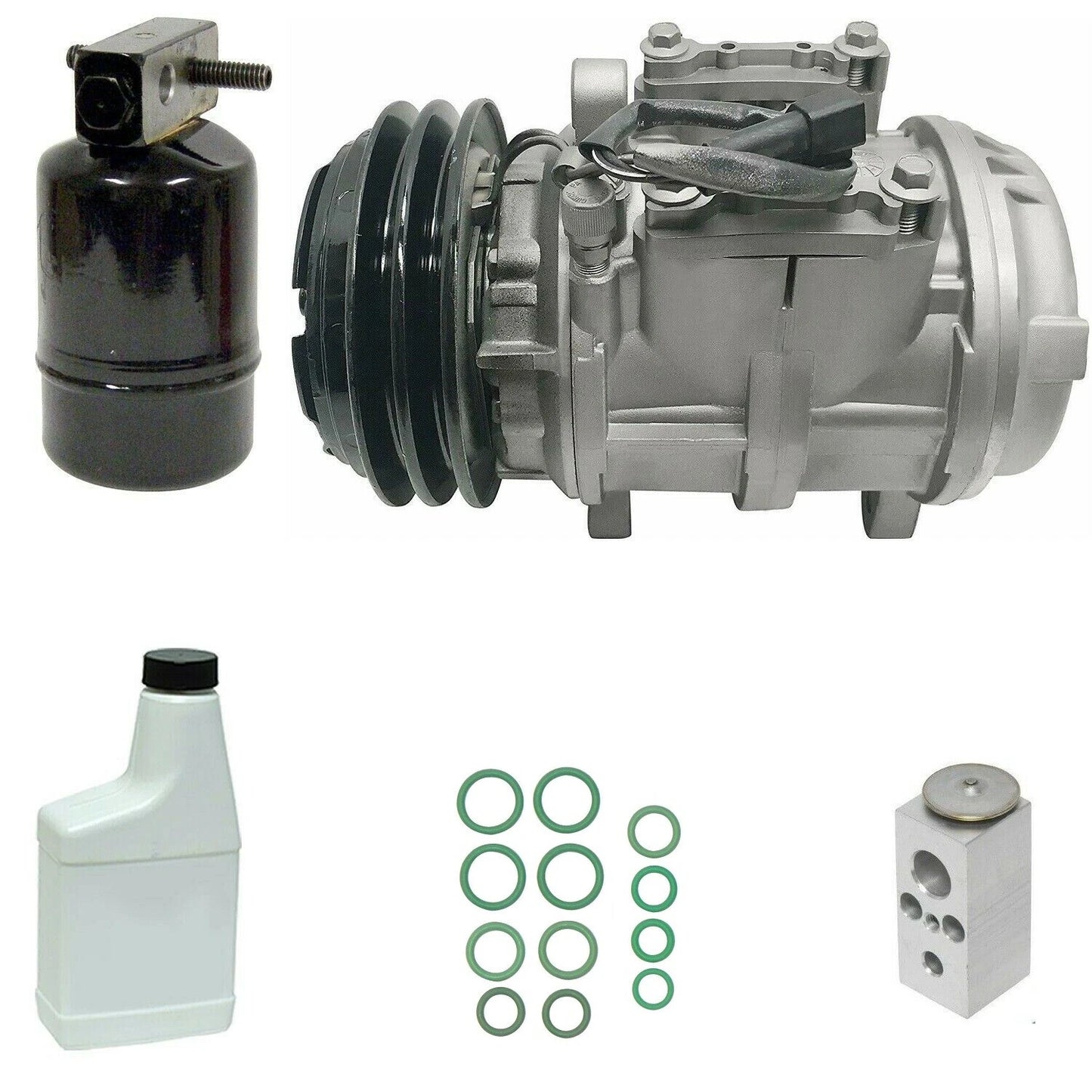 AC Compressor Kit Replacement for Nissan Navara D40 (2005–2015)