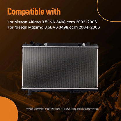 Coolant Radiator for Nissan Maxima 3.5L V6 (2004–2006)
